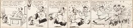 Milt Gross - Dave's Delicatessen by Milt Gross 5/29/33 - Planche originale