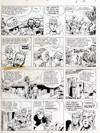 Planche originale - Marc Dacier - Les Négriers du ciel - T10 p20