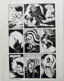 Richard Sala - Richard Sala - Mad Night p139 - Planche originale