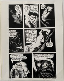 Richard Sala - Richard Sala - Mad Night p166 - Planche originale