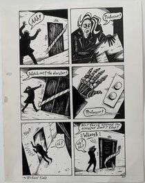 Richard Sala - Richard Sala - Mad Night p207 - Planche originale