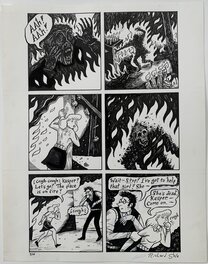 Richard Sala - Richard Sala - Mad Night p216 - Planche originale