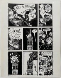 Richard Sala - Richard Sala - Mad Night p220 - Planche originale