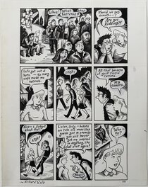 Richard Sala - Richard Sala - Mad Night p221 - Planche originale