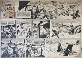 Frank Robbins - Johnny Hazard - Sunday du 26 August 1956 - Comic Strip