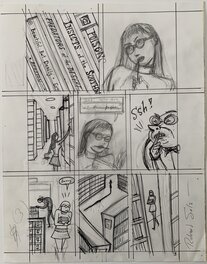 Richard Sala - Richard Sala - Mad Night p009 prelim - Comic Strip