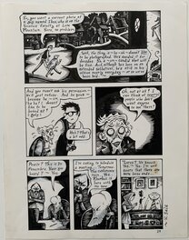 Richard Sala - Richard Sala - Mad Night p029 - Planche originale