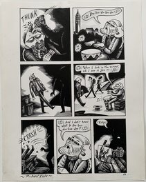 Richard Sala - Richard Sala - Mad Night p053 - Planche originale