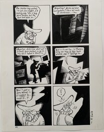 Richard Sala - Richard Sala - Mad Night p080 - Planche originale