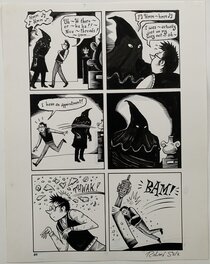 Richard Sala - Richard Sala - Mad Night p084 - Planche originale