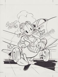 Michel Nadorp - Michel Nadorp | 2022 | Donald Duck cover - Original Cover