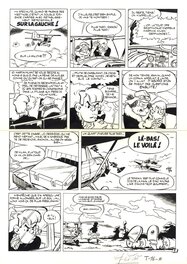 Christian Godard - Godard : Martin Milan, "Miss Radada" planche 8 - Planche originale