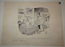 Jean Bellus - Jours de France - une époque sans souci et sans régime - Comic Strip