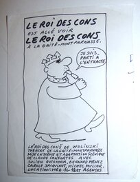 Georges Wolinski - Nous allons bientôt voter - Jésus que ma joie demeure ... - Comic Strip