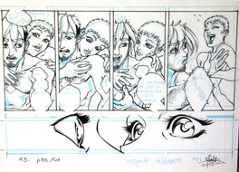 Trantkat - Hk Extrait d'une planche du Tome 1.3 - Planche originale