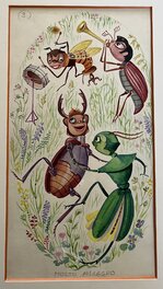 Helen Haywood - Insect Symphony - Molto Allegro - Original Illustration