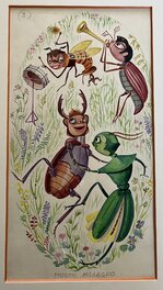 Helen Haywood - Insect Symphony - Molto Allegro - Illustration originale