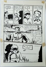 Jeff Lemire - Essex County Volume 1: Tales From the Farm p36 - Planche originale