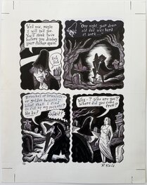 Richard Sala - Richard Sala - The Grave Robber's Daughter - p76 - Planche originale