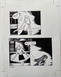 Richard Sala - Richard Sala - The Grave Robber's Daughter - p25 - Planche originale