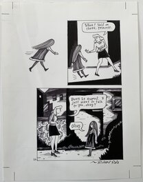 Richard Sala - Richard Sala - The Grave Robber's Daughter - p26 - Planche originale