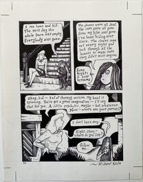 Richard Sala - Richard Sala - The Grave Robber's Daughter - p34 - Planche originale