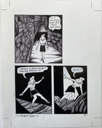 Richard Sala - Richard Sala - The Grave Robber's Daughter - p47 - Planche originale