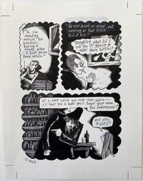 Richard Sala - Richard Sala - The Grave Robber's Daughter - p75 - Planche originale