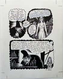 Richard Sala - Richard Sala - The Grave Robber's Daughter - p78 - Planche originale