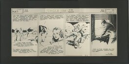 Alex Raymond - Jungeljim 12 février 1939 - Planche originale