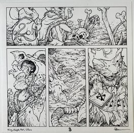 David Petersen - Petersen David- Mouse Guard - King, Knight, Fool, Villain pg3 - Planche originale