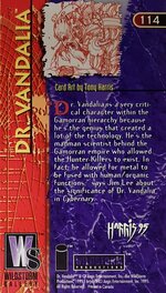 #114 Dr. Vandalla Verso #114 Dr. Vandalla Verso