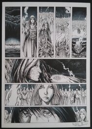 Pierre-Denis Goux - Merlin - le Prophète -Tome 2 - Planche originale