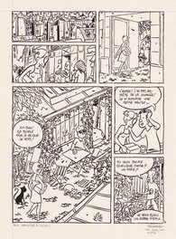 Jean-Philippe Peyraud - Premières chaleurs - Planche originale