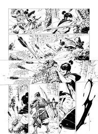 Vax - SAMURAI ORIGINES  T1 TAKEO - Planche originale