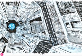 Mathieu Bablet - Couverture Manga - Planet - Couverture originale