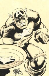 Sergio Cariello - Captain America - Original Illustration