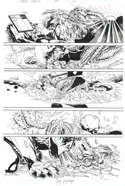 Igor Kordey - Cable #100 silent story p13 - Planche originale