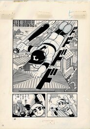 Lucky 9 - planche originale - Akita Publishing Shōnen - Mina Shobo - Hiroshi Kaizuka