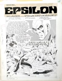 Jean-Yves Mitton - Page titre Epsilon - Comic Strip