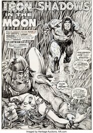 John Buscema - Savage SWORD OF CONAN - Comic Strip