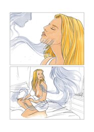 Alain Poncelet - "Morphea" Zoë, Page #6 - Planche originale