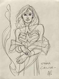 Adam Hughes - Wonder Woman - Planche originale