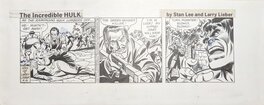 Larry Lieber - The Incredible Hulk: Newspaper Comic Strip - 19/04/1979 - Comic Strip