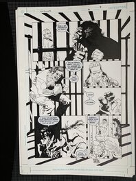 Eduardo Risso - 100 Bullets #46 pg9 - Planche originale