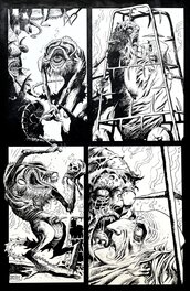 Enrique Breccia - Swamp Thing “Love in vain” - Planche originale