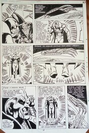 Alan Kupperberg - Avengers 205 Vision - Planche originale