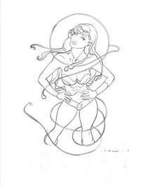 Keron Grant - Wonder Woman - Original Illustration