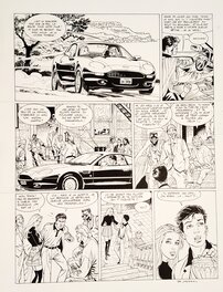 Christian Denayer - Aston Martin DB7 dans Generation college T2 - Comic Strip