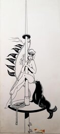 Cinzia Leone - Brigitte Bardot 1983 - Original Illustration